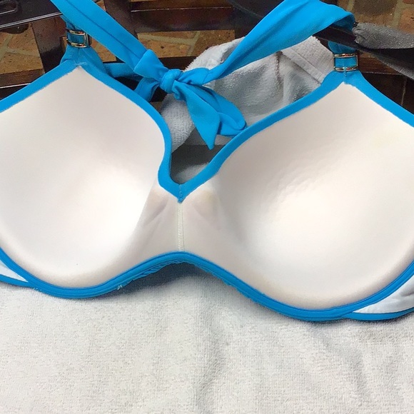 VICTORIS SECRET two piece bright blue bathing suit (Mix and match) - Picture 3 of 7